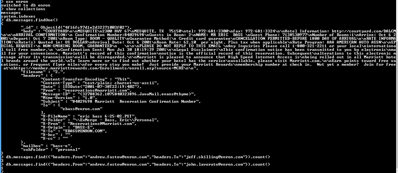 Final: Question 1 M101JS: MongoDB for Node.js Developers