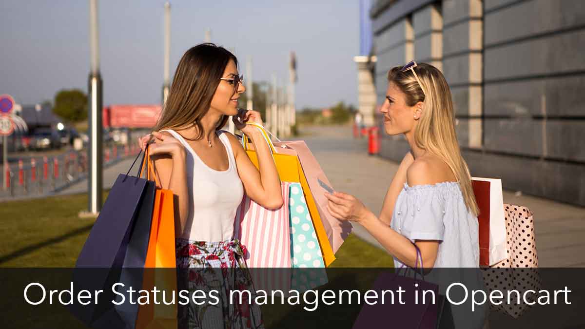 Order Statuses management in Opencart 4 &#8211; Opencart User manual
