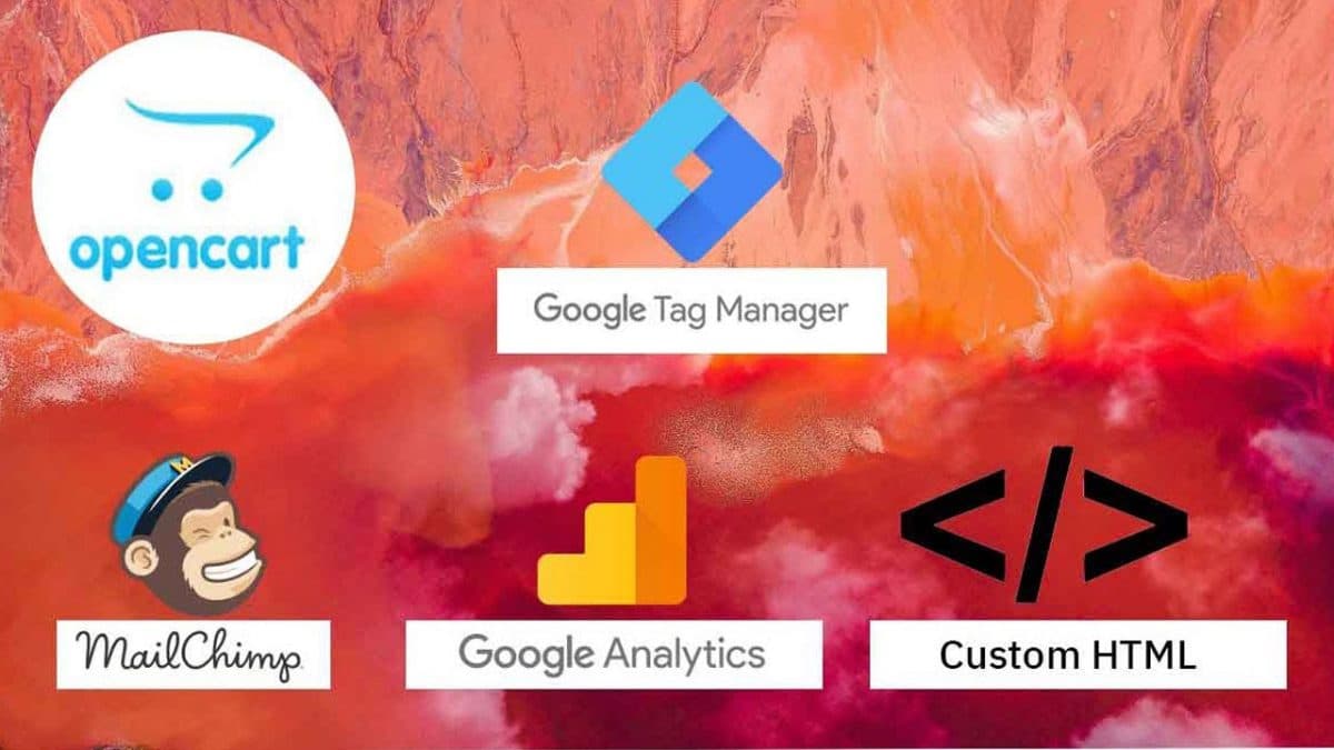 How to add HTML, google analytics, tag manager, third party JS code in Opencart